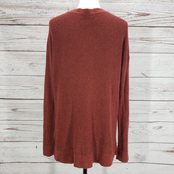 American Eagle Women's Amber Knit Jegging Fit Lace Up Sweater Size Medium - Picture 13 of 13